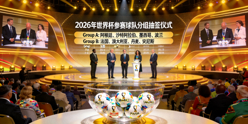 2026年世界杯参赛球队分组抽签仪式现场盛况